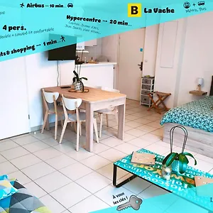  Appartement • Superbe 2 à 4 Personnes De 33m² En Rez-de-chaussée • France